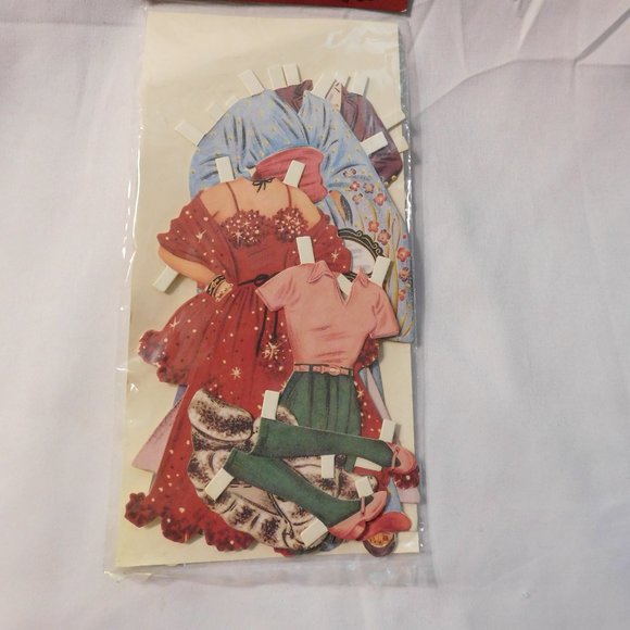 GRACE KELLY COLLECTOR'S CUTOUT PAPER DOLL SET VINTAGE 1999 NEW SEALED - Picture 3 of 4